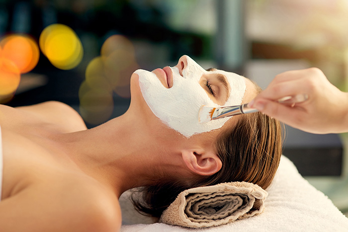 Chemical peel facial