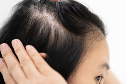Girl hair