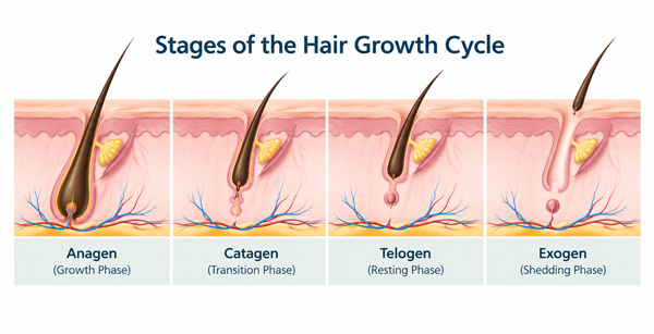 hair diagram